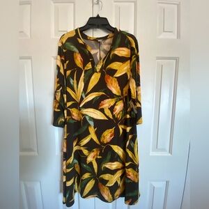 Chico's Multicolor Floral Dress